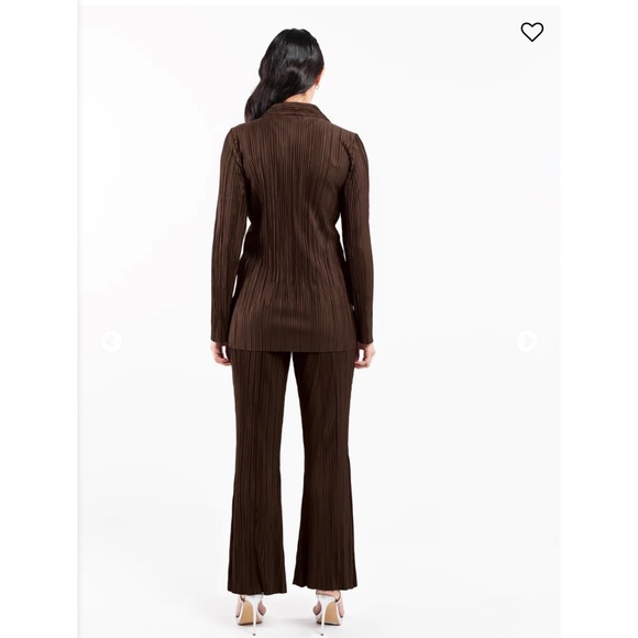 The giving movement FLARED PLISSE100© PANTS - Picture 4 of 7